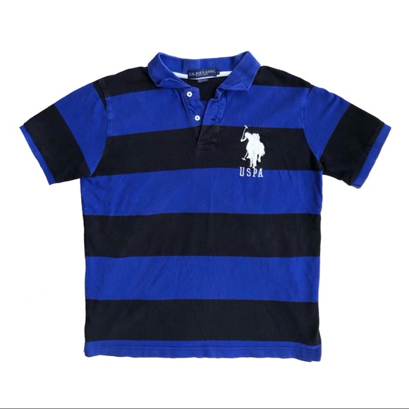 black and blue polo shirt - Picture 1 of 1